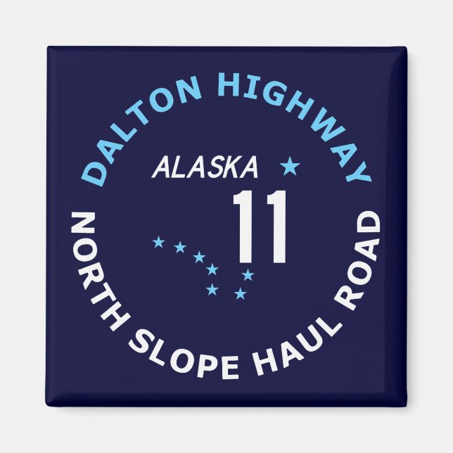 Imã Dalton Highway, North Slope Haul Road (Frente)