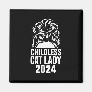 Imã Dama de Gato sem Filhos 2024 Cabelo Americano Desg