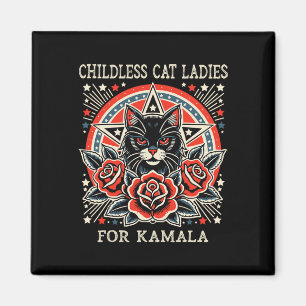 Imã Damas de Gato sem Filhos para Kamala Harris