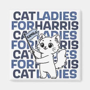 Imã Damas dos Gatos Para Kamala Harris Presidente 2024