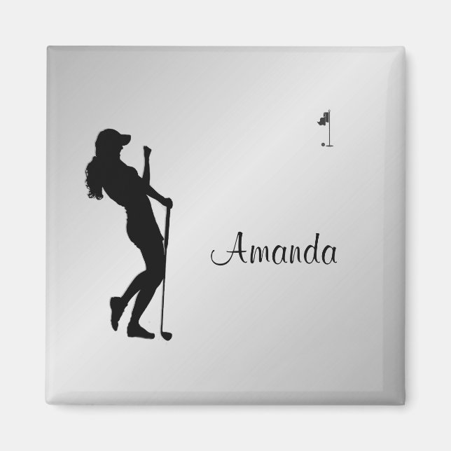 Imã Damas Golfer Personal (Frente)