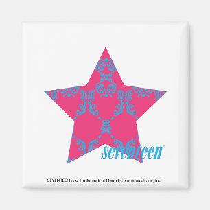 Imã Damasco Aqua-Magenta 2