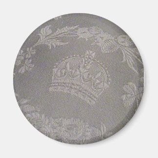 Imã Damasco Irlandês Antiquado com Coroa Real