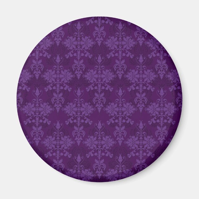 Imã Damasco Roxo Duas Cores (Frente)