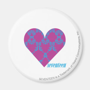 Imã Damask Aqua-Purple 4