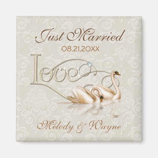 Imã Damask Elegance (Frente)