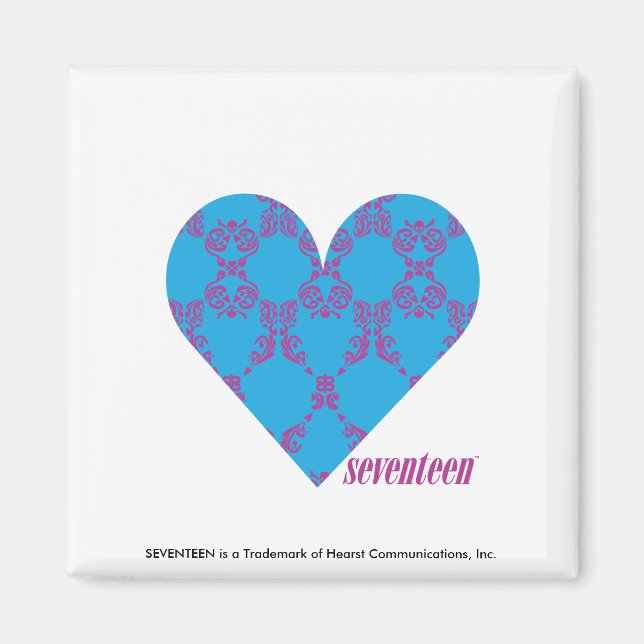 Imã Damask Purple-Aqua 3 (Frente)