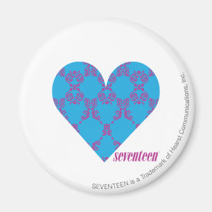 Imã Damask Purple-Aqua 3