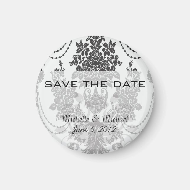 Imã damask rosa white e black.ai (Frente)