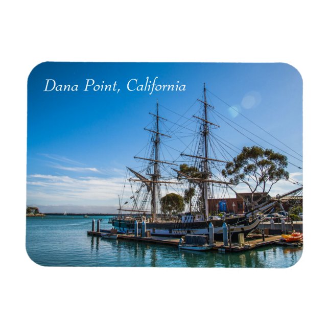 Ímã Dana Point Harbor California (Horizontal)