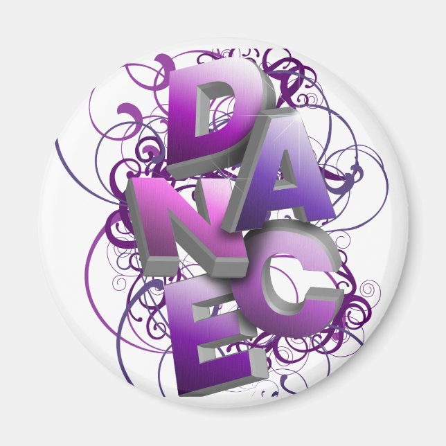 Imã Dança 3D (Verão) (Frente)