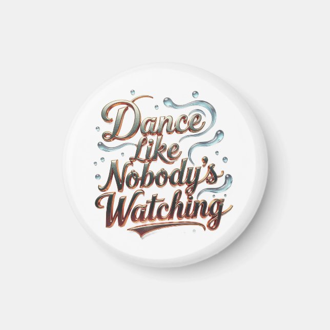 Imã Dança Como Se Ninguém Estivesse Observando (Frente)