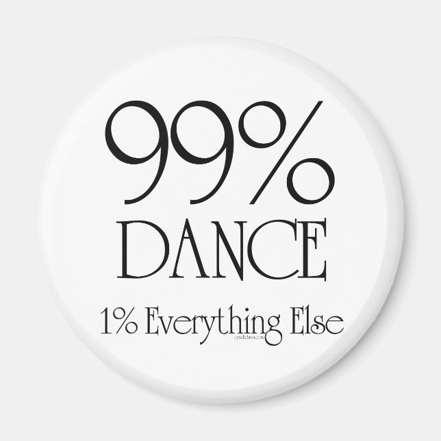 Imã Dança de 99% (Frente)