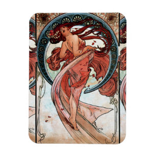 Ímã Dança de Alfons Mucha 1898