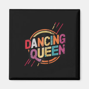 Imã Dança De Disco Do Partido Rainha Dançando Para Mul