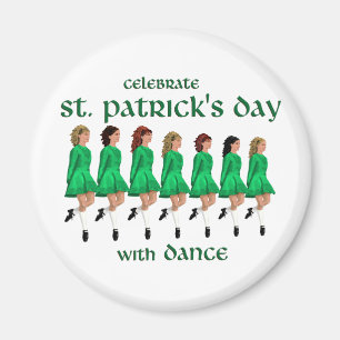 Imã Dança de Passo Irlandesa Celebra o Dia de São Patr