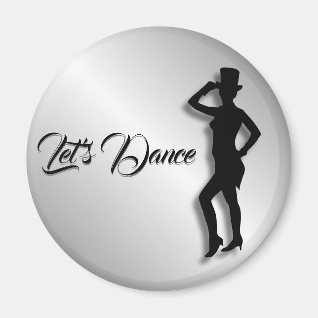 Imã Dança de Vamos do Dançarino de Toque (Frente)