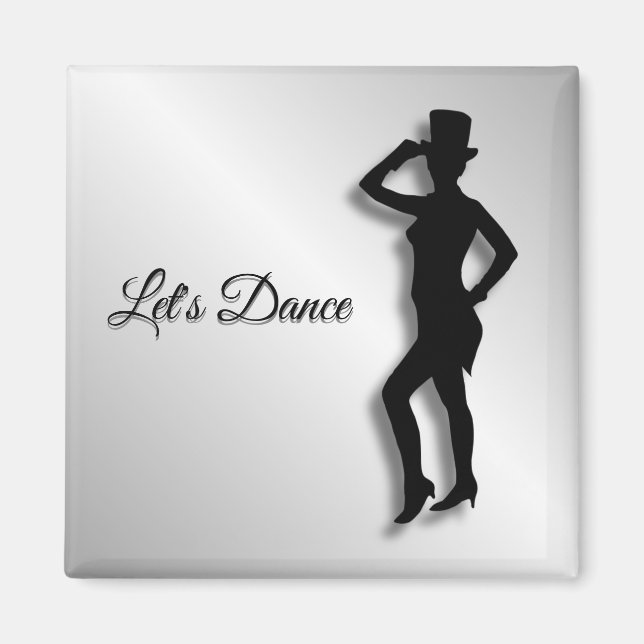 Imã Dança de Vamos do Dançarino de Toque (Frente)
