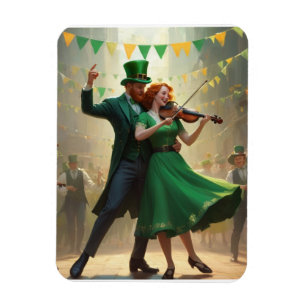 Ímã Dança do Dia de São Patrício