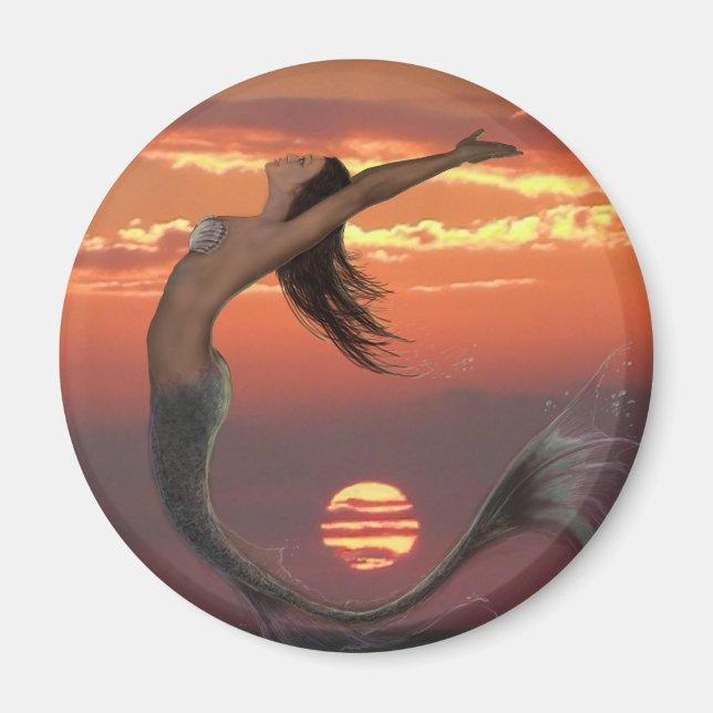 Imã dança do pôr do sol (Frente)