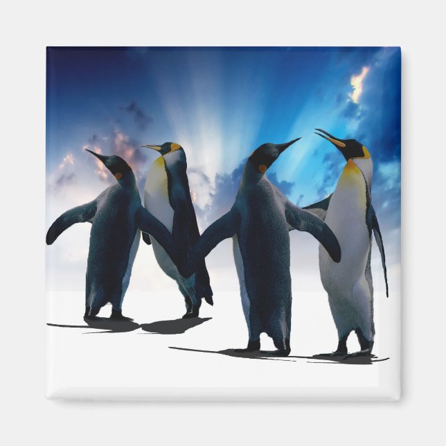 Imã Dança dos pinguins (Frente)