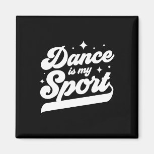 Imã Dança É Minha Dançarina De Esporte Dançando Mulher