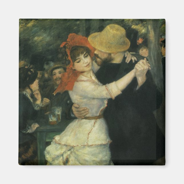 Imã Dança em Bougival por Pierre Renoir, Arte Antigo (Frente)