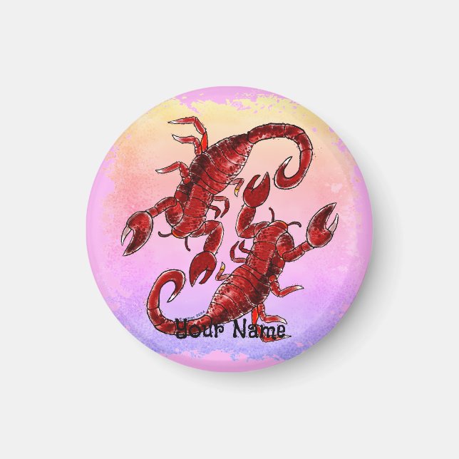 Imã Dança Escorpião (Frente)