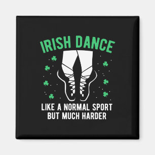 Imã Dança Irlandesa Mulheres Dançando