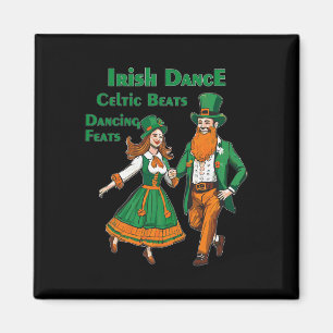 Imã Dança Irlandesa Ritmos Celtas Dança Dia de São Pat