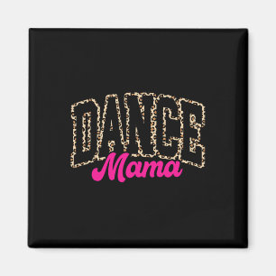 Imã Dança Mãe Leopardo Dançando Mamãe Mãe Meninas da V
