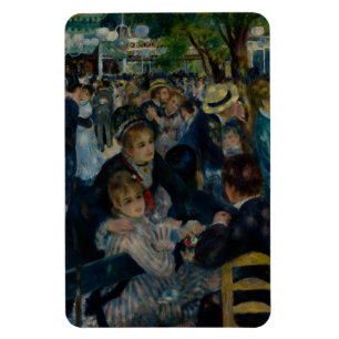 Ímã Dança no Le Moulin de la Galette - Auguste Renoir