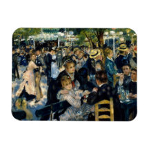 Dança no Le Moulin de la Galette por Renoir