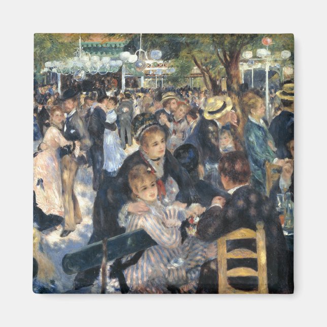 Imã Dança no Le moulin de la Galette, Renoir (Frente)