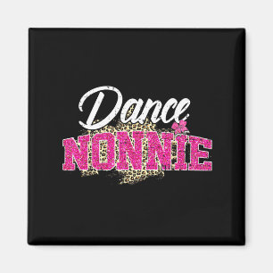 Imã Dança nonnie leopardo engraçado dançando dia das m