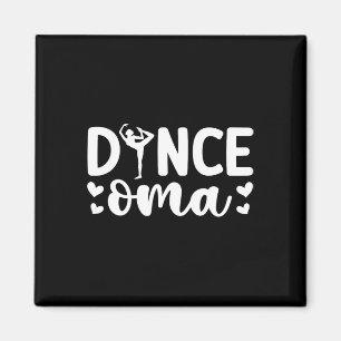 Imã Dança Oma De Uma Dançarina Oma Dançando Oma Avó