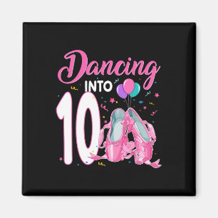 Imã Dançando Em Ballerina Ballerina, Garota De 10 Anos