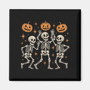 Imã Dançando Esqueletos Dança De Halloween Macabre