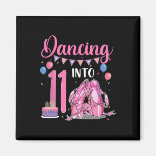 Imã Dançar Em 11 Birthday Ballerina Balé 11 Yea