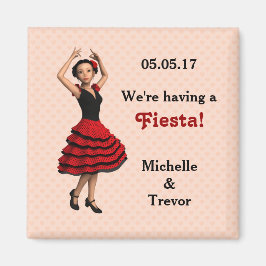 Imã Dançarino Flamenco (Personalizado)