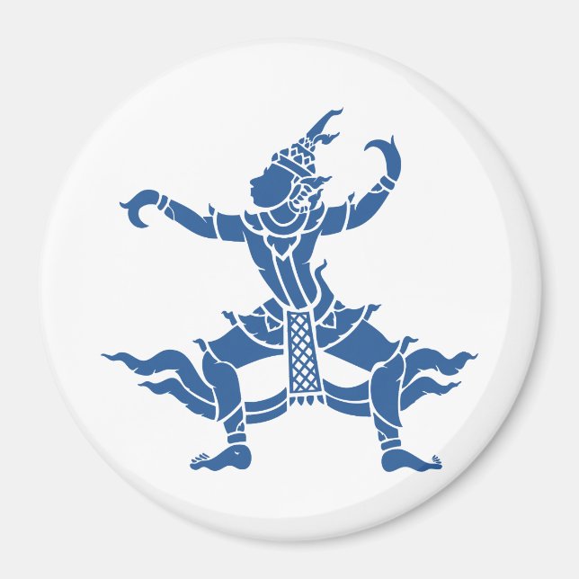 Imã Dançarino Tailandês ⚠ Sinal ⚠ Tailândia (Frente)