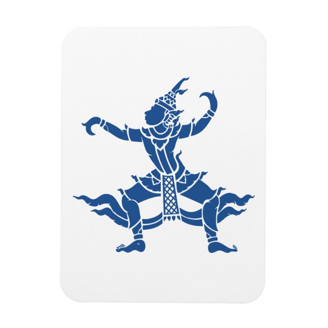 Ímã Dançarino Tailandês ⚠ Sinal ⚠ Tailândia (Vertical)