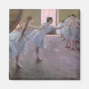 Imã Dançarinos de Edgar Degas no ensaio, 1875-1877