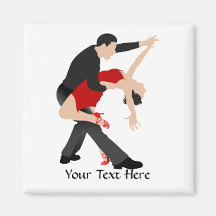 Imã Dançarinos do tango (personalizados)