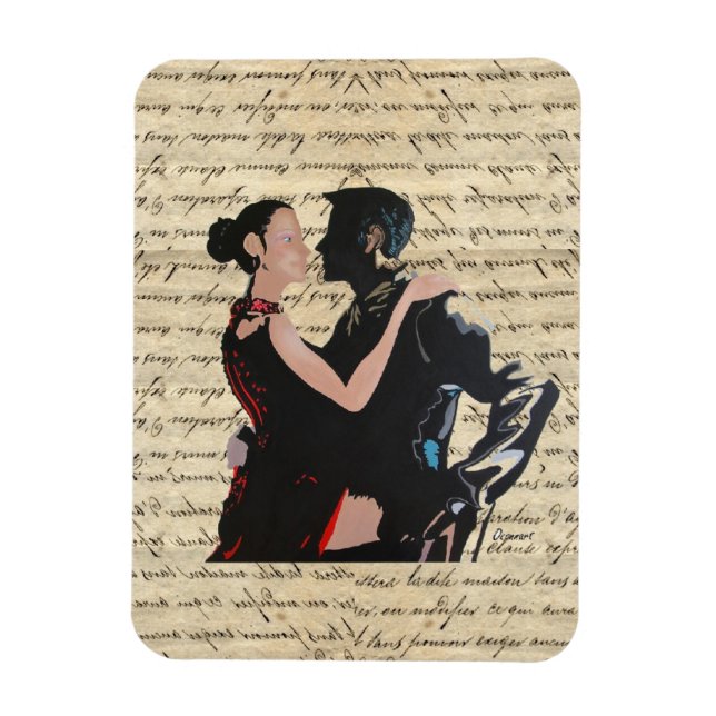Ímã Dançarinos Tango (Vertical)