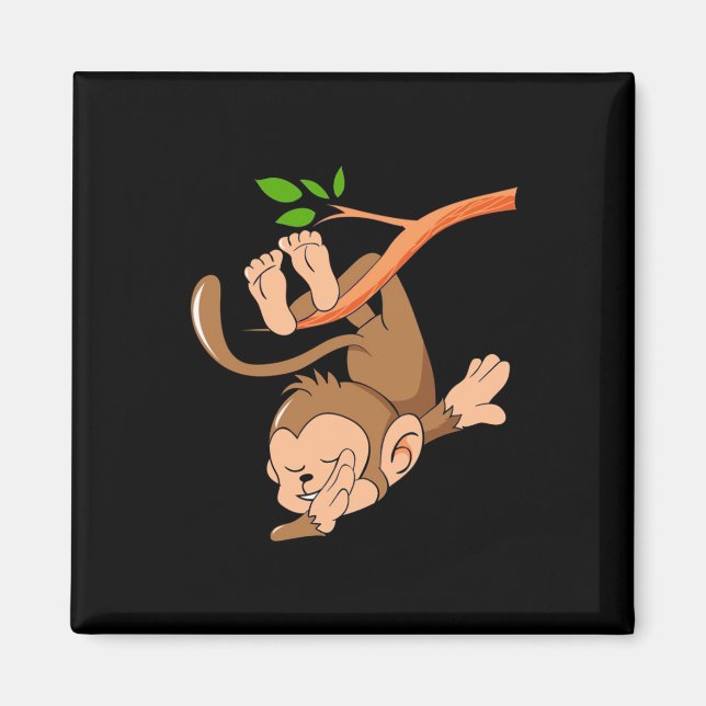 Imã Dance Monkey Dabbing (Frente)