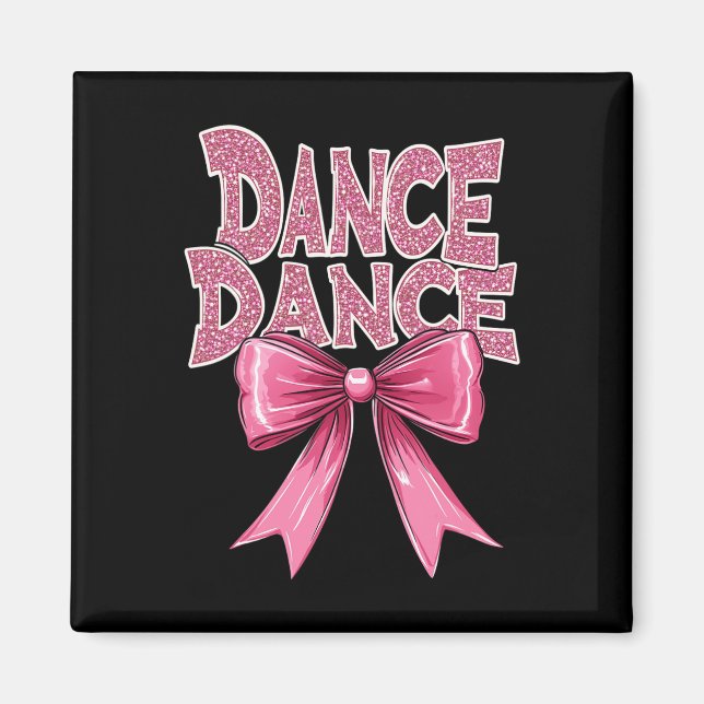 Imã Dance Pink Dancing Arco Cuz Balé Considerando Cl G (Frente)