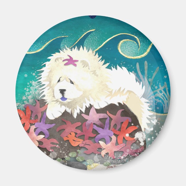 Imã DANCIN WITH THE STARZ - Cream Chow  (Frente)