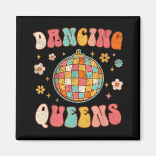 Imã Dancing Queen Noivas Retrô Disco dos Anos 70