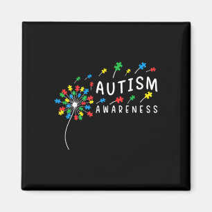 Imã Dandelion Quebra-cabeça Piece Legal Autismo Menina